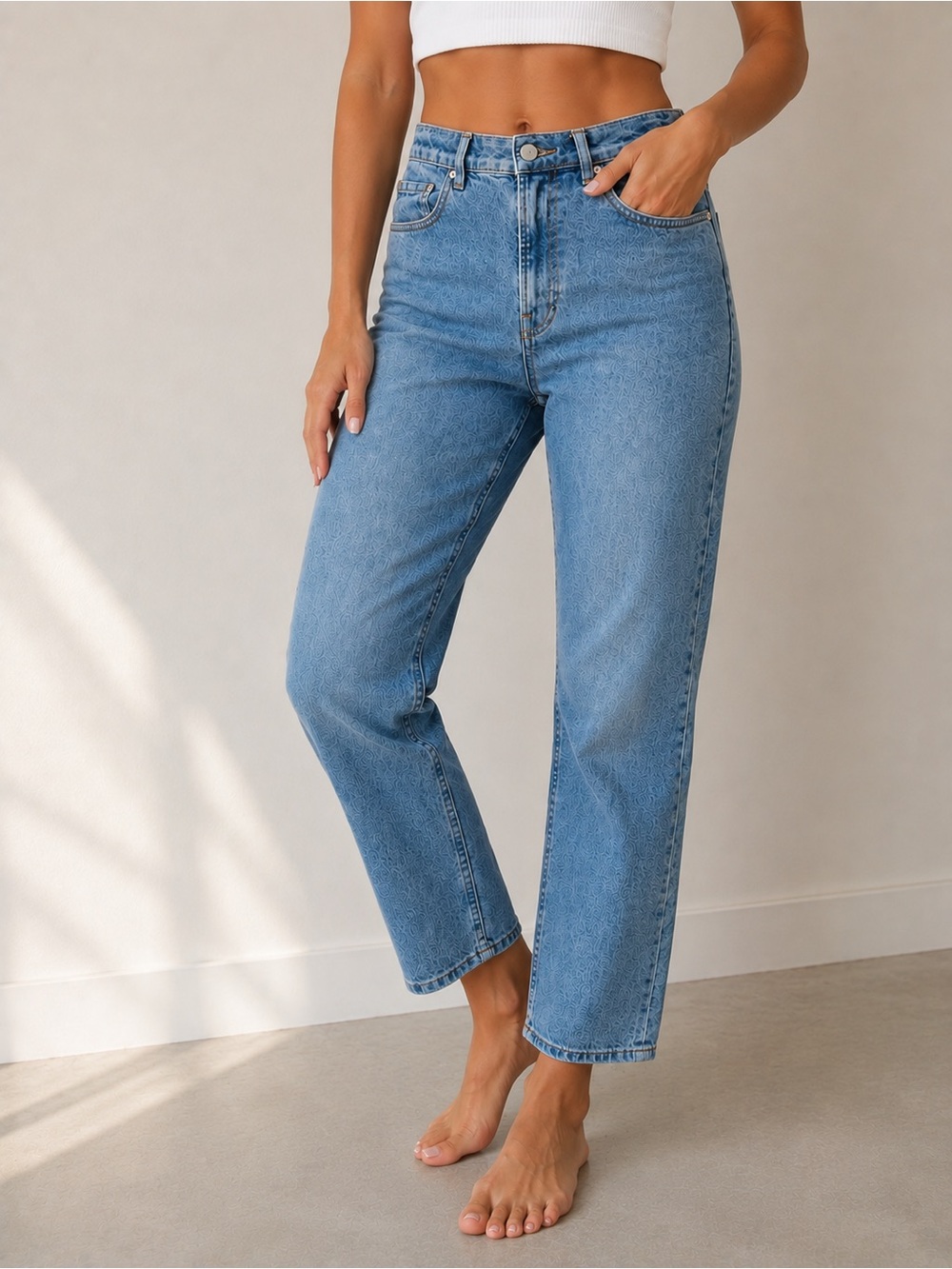 Everlane High Rise Straight Ankle Jeans - Size 29